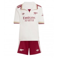 Dres Arsenal Jurrien Timber #12 Rezervni za djecu 2025-26 Kratak Rukav (+ kratke hlače)